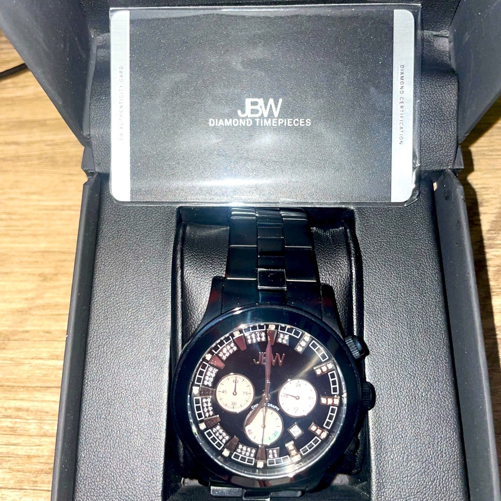 Black JBW Delano watch